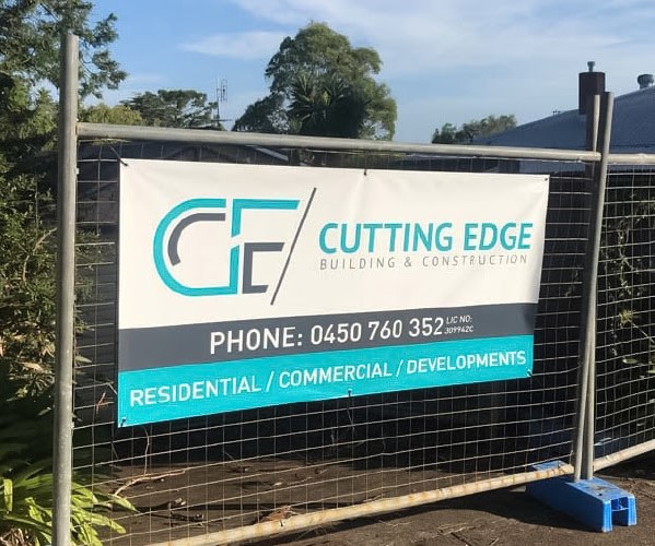 Banner, site sign